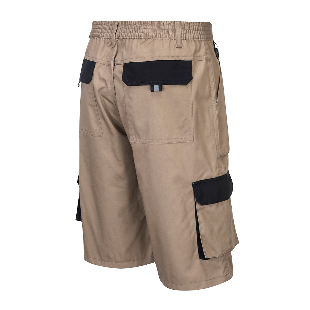 Portwest TX14 Texo Contrast Shorts 1#colour_epic-khaki 2#colour_epic-khaki 3#colour_epic-khaki