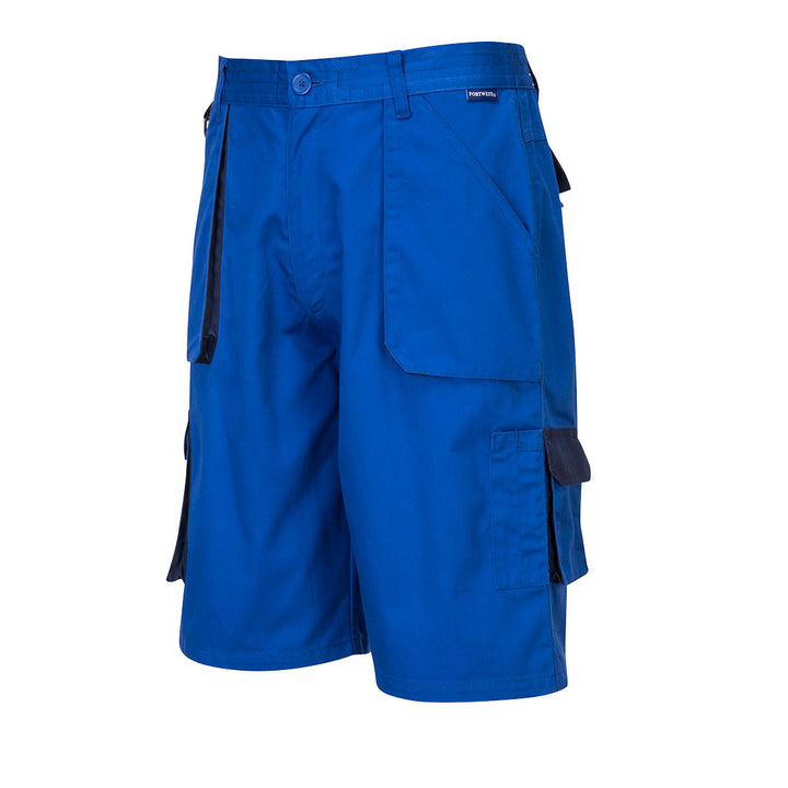 Portwest TX14 Texo Contrast Shorts 1#colour_royal-blue 2#colour_royal-blue