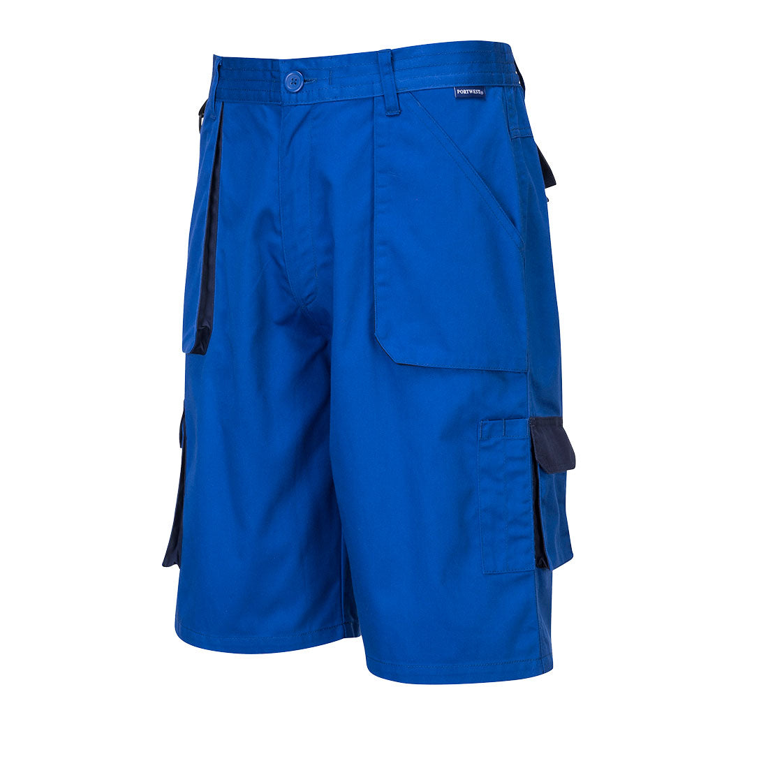 Portwest TX14 Texo Contrast Shorts 1#colour_royal-blue 2#colour_royal-blue
