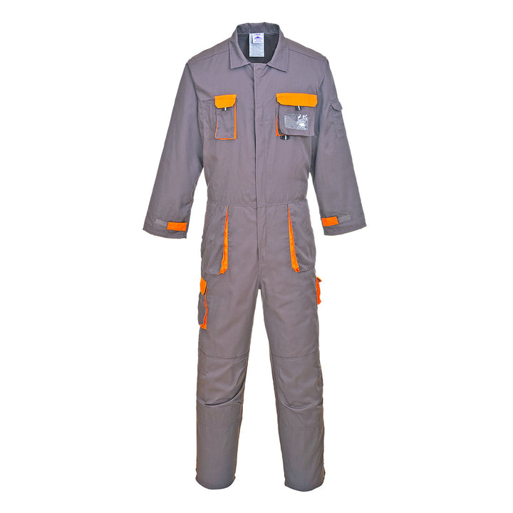 Portwest TX15 Texo Contrast Coveralls 1#colour_grey