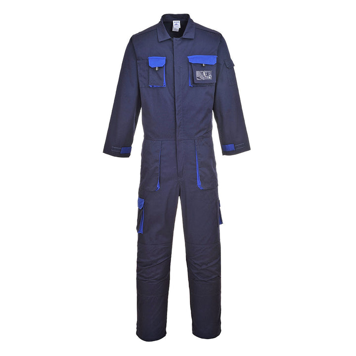 Portwest TX15 Texo Contrast Coveralls 1#colour_navy