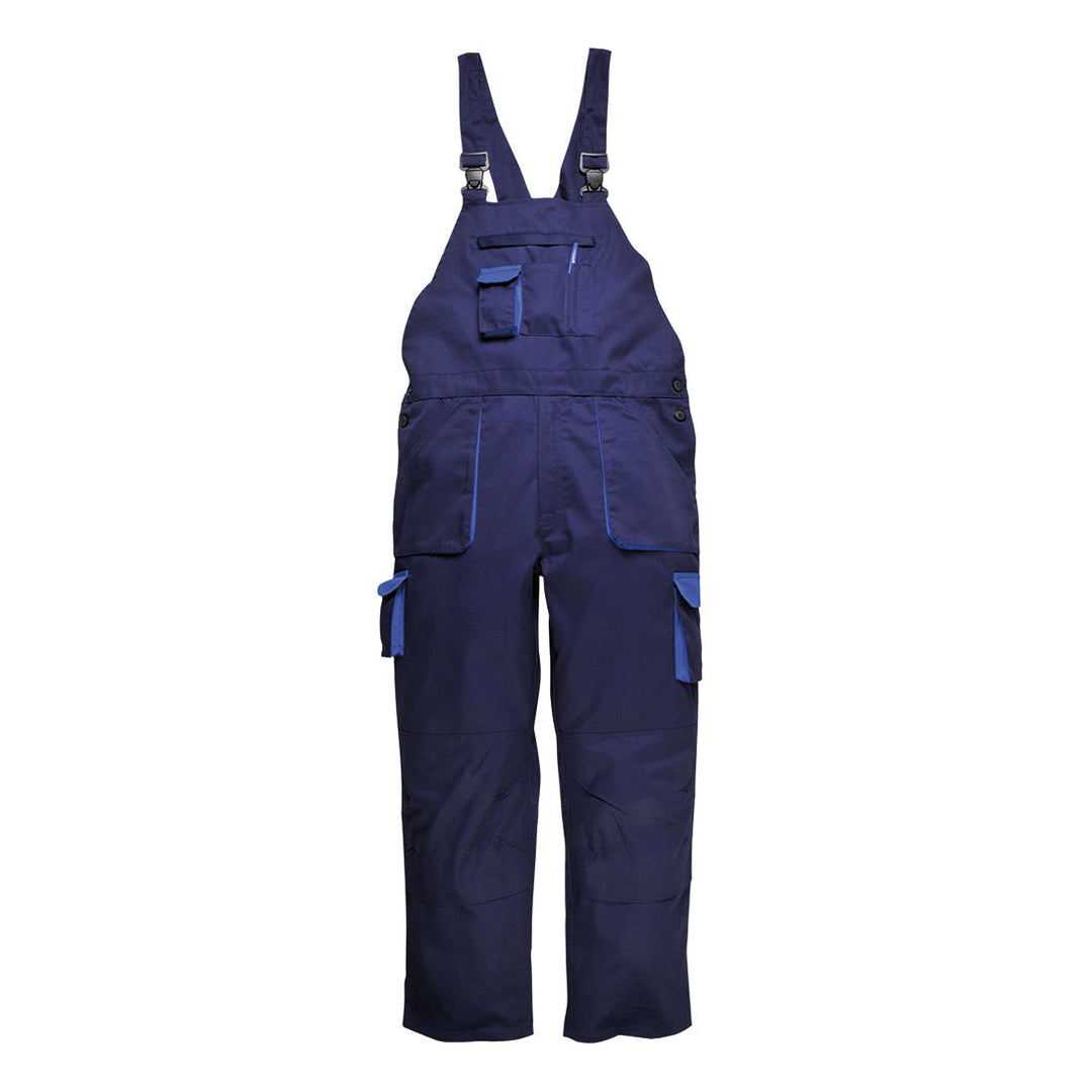 Portwest TX17 Texo Contrast Bib & Brace - Lined 1#colour_navy