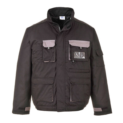 Portwest TX18 Texo Contrast Jacket - Lined 1#colour_black