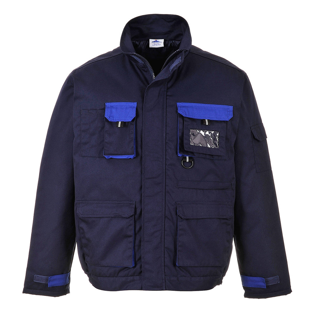 Portwest TX18 Texo Contrast Jacket - Lined 1#colour_navy 2#colour_navy