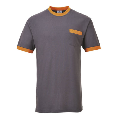 Portwest TX22 Texo Contrast T-shirt 1#colour_grey