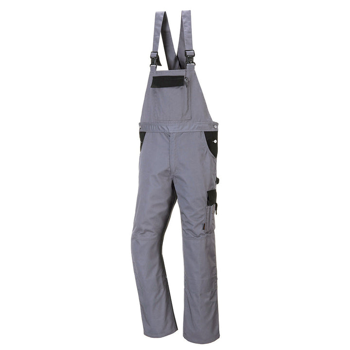 Portwest TX39 Bremen Bib & Brace 1#colour_graphite-grey 2#colour_graphite-grey