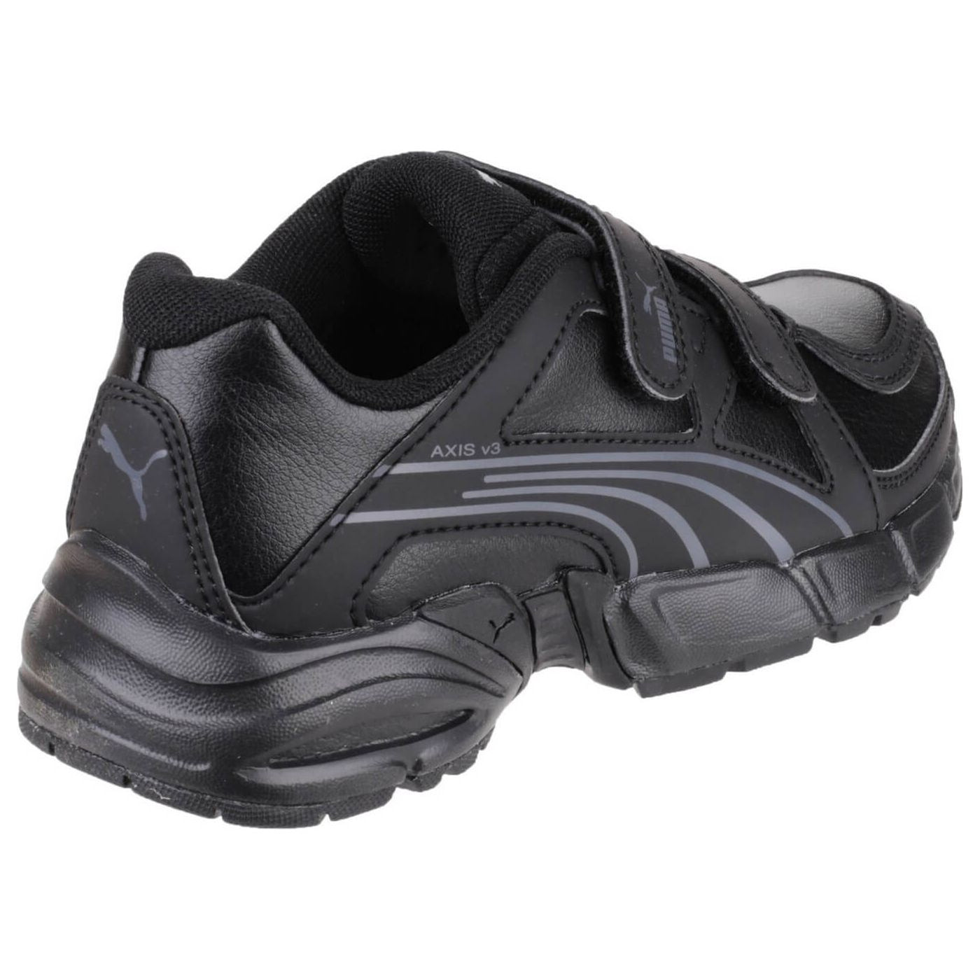 Puma Axis V3 Touch-Fastening Shoes-Black-2