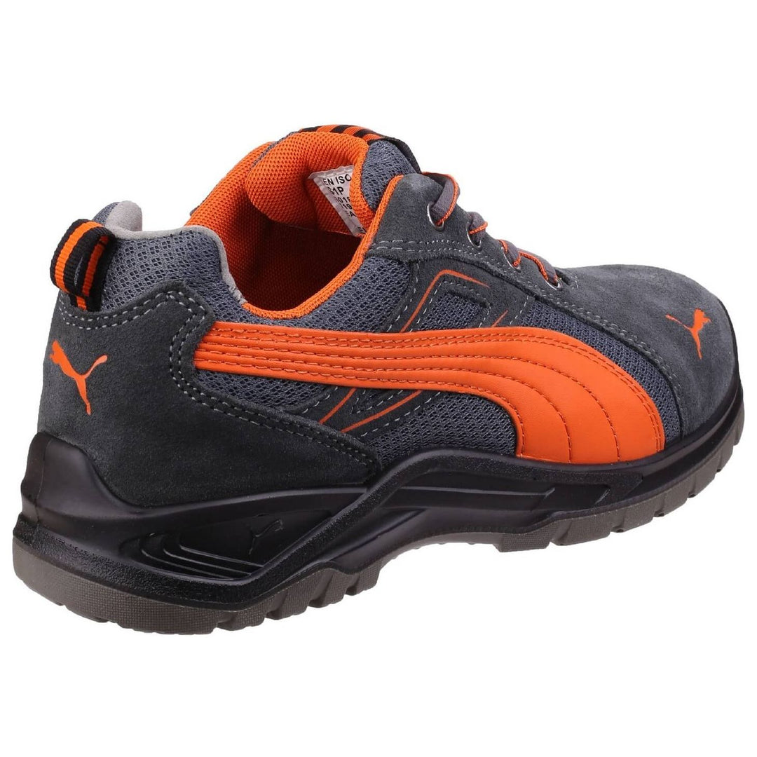 Puma Omni Flash Safety Trainers-Orange-2