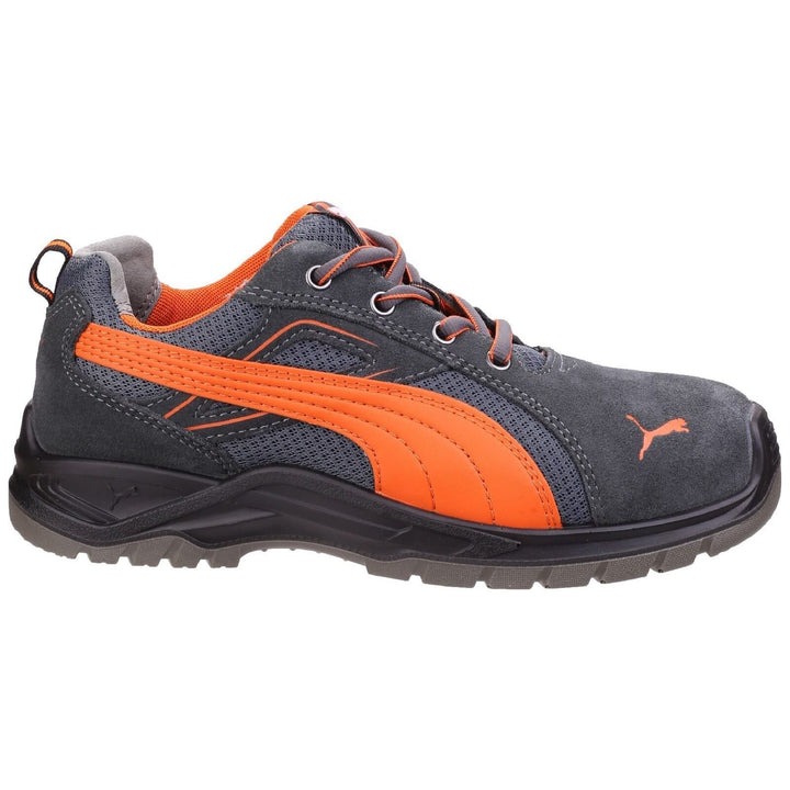 Puma Omni Flash Safety Trainers-Orange-5