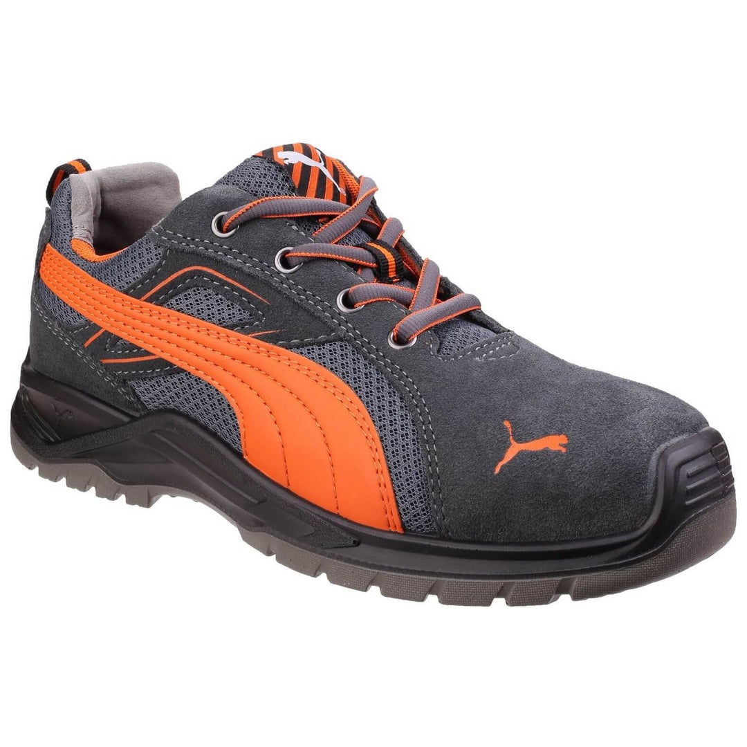 Puma Omni Flash Safety Trainers-Orange-Main