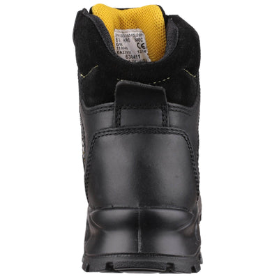 Puma Safety Borneo Mid S3 Safety Boots Black 7#colour_black