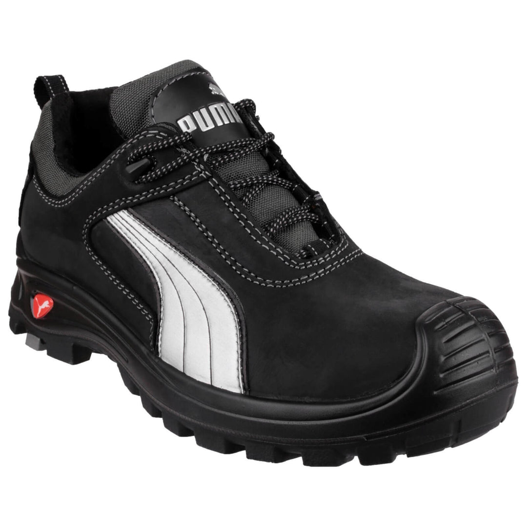 Puma Safety Cascades Low S3 Safety Trainers Black 1#colour_black