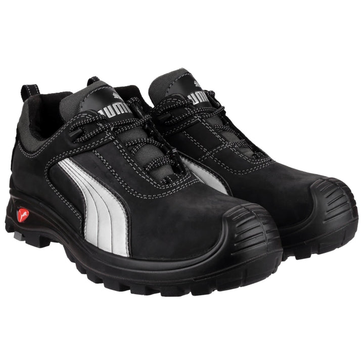 Puma Safety Cascades Low S3 Safety Trainers Black 5#colour_black