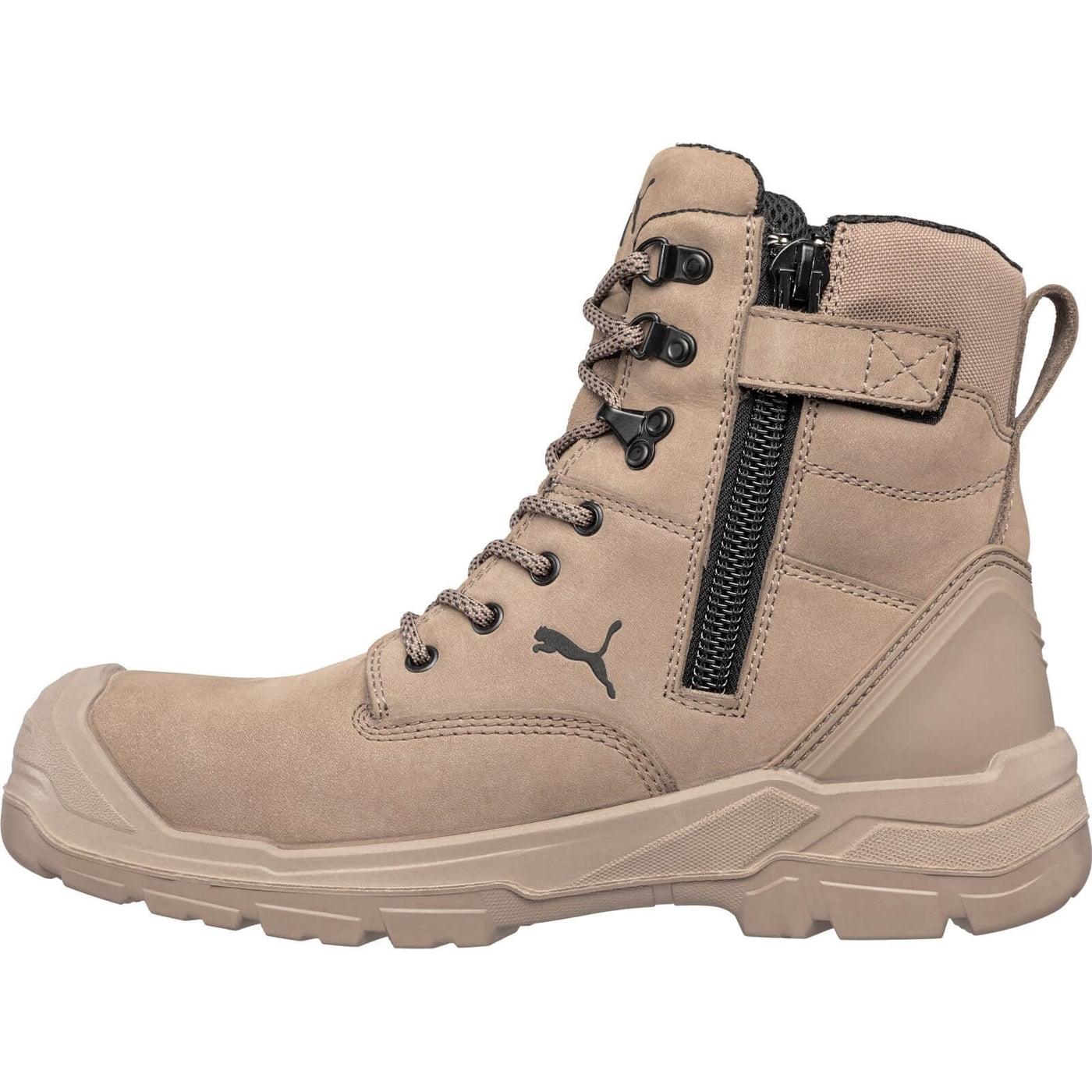 Puma Safety Conquest Safety Boots Stone 7#colour_stone