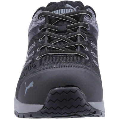 Puma Safety Elevate Knit LOW S1 Safety Trainers Black 4#colour_black