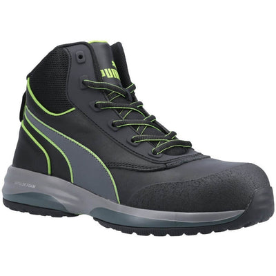 Puma Safety Rapid Mid Safety Boots Green 1#colour_green