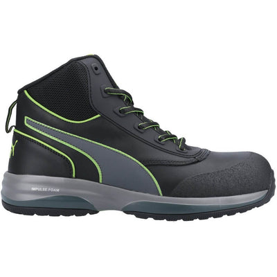Puma Safety Rapid Mid Safety Boots Green 4#colour_green