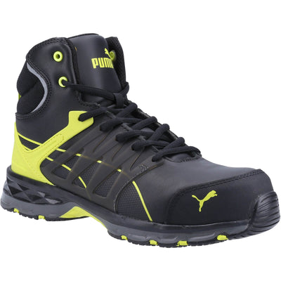 Puma Safety Velocity 2.0 MID S3 Safety Boots Yellow 1#colour_yellow
