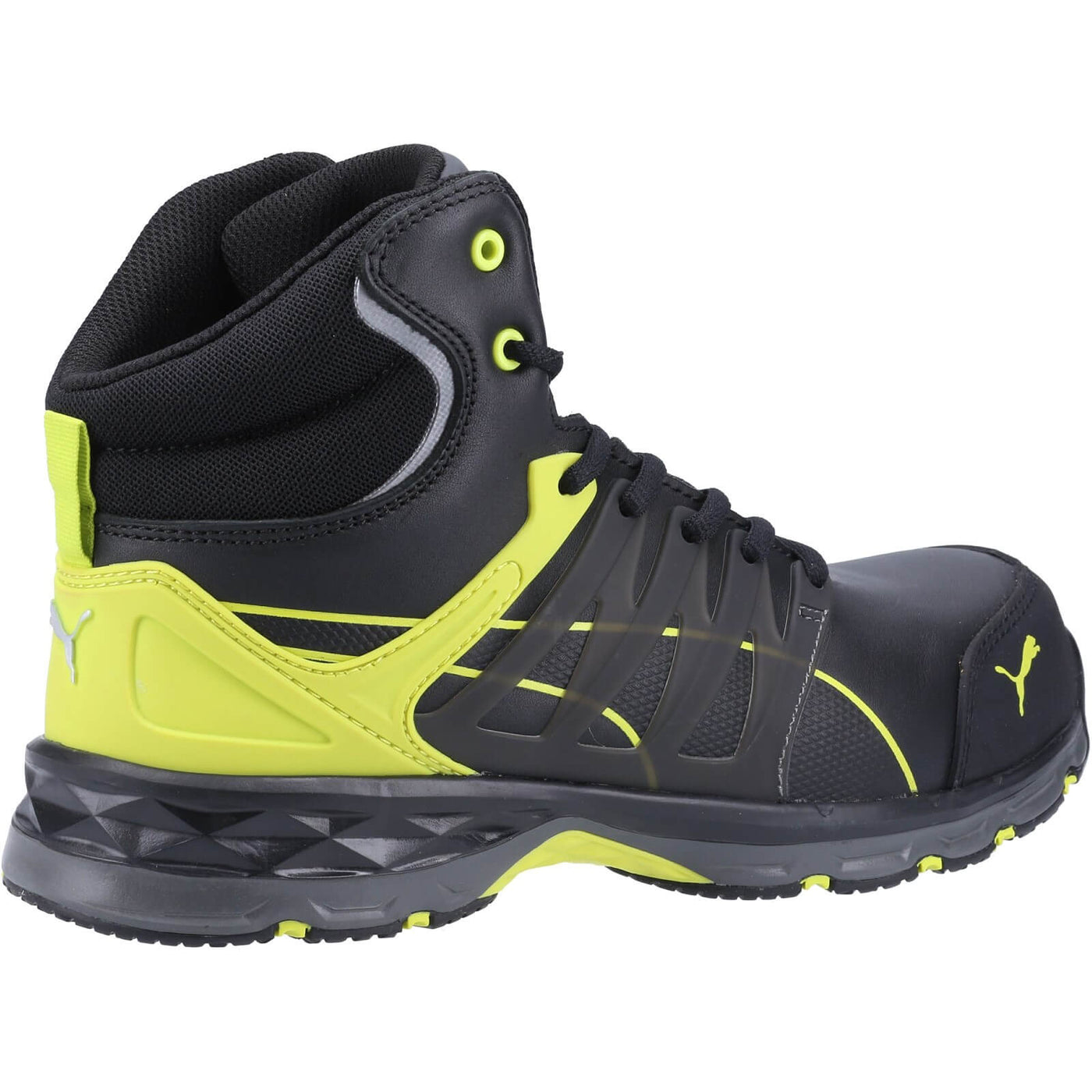 Puma Safety Velocity 2.0 MID S3 Safety Boots Yellow 2#colour_yellow
