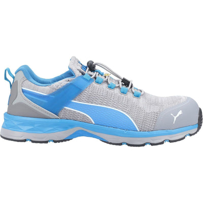 Puma Xcite Toggle Safety Shoes-Grey-Blue-5