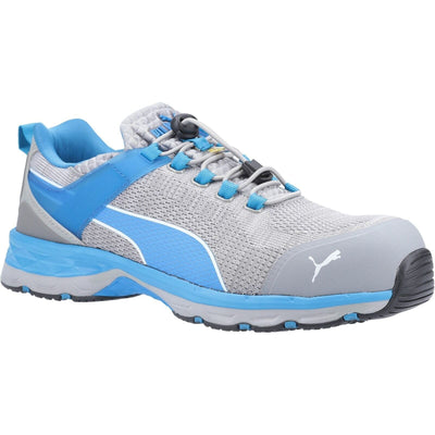 Puma Xcite Toggle Safety Shoes-Grey-Blue-Main