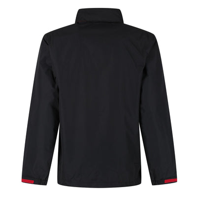 Regatta Professional Ardmore Waterproof Shell Jacket Black Classic Red 2#colour_black-classic-red