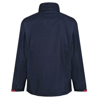 Regatta Professional Ardmore Waterproof Shell Jacket Navy Classic Red 2#colour_navy-classic-red