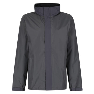 Regatta Professional Ardmore Waterproof Shell Jacket Seal Grey Black 1#colour_seal-grey-black