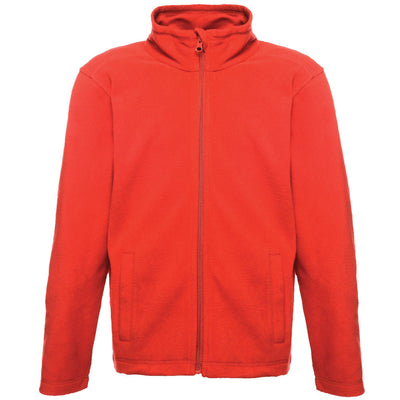 Regatta Professional Childrens Brigade II Full Zip Fleece Classic Red 1#colour_classic-red