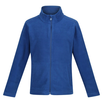 Regatta Professional Childrens Brigade II Full Zip Fleece Royal Blue 1#colour_royal-blue
