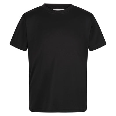 Regatta Professional Childrens Torino T-Shirt Black 1#colour_black