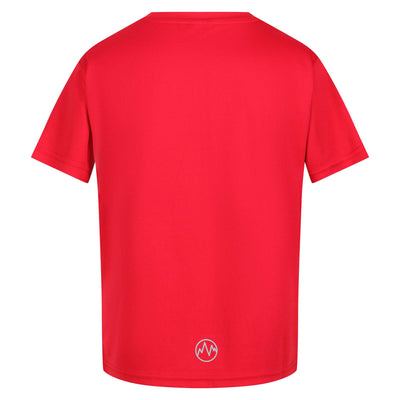 Regatta Professional Childrens Torino T-Shirt Classic Red 2#colour_classic-red