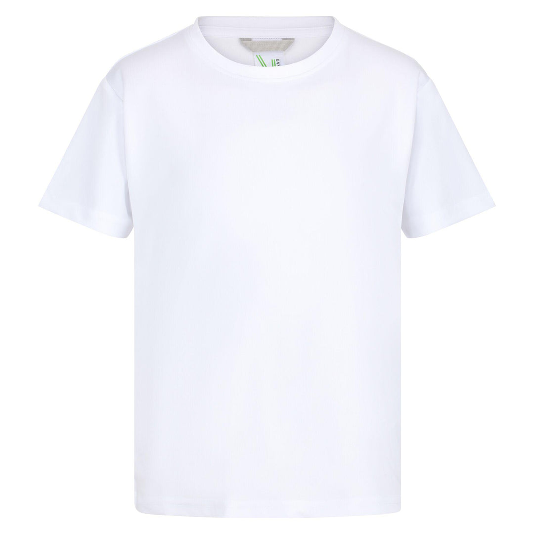 Regatta Professional Childrens Torino T-Shirt White 1#colour_white