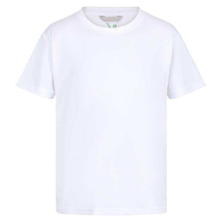 Regatta Professional Childrens Torino T-Shirt White 1#colour_white