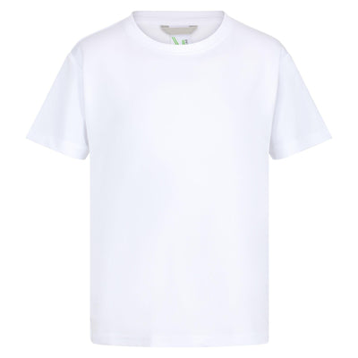 Regatta Professional Childrens Torino T-Shirt White 1#colour_white