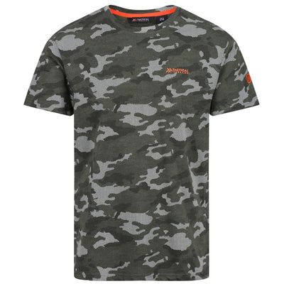 Regatta Professional Dense T-Shirt Dark Khaki Marl 1#colour_dark-khaki-marl