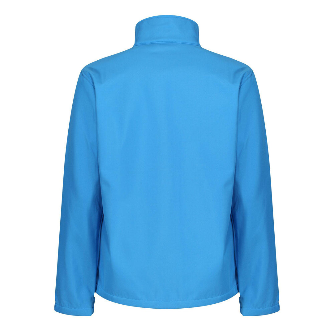 Regatta Professional Mens Ablaze 3-Layer Softshell Jacket French Blue Navy 2#colour_french-blue-navy