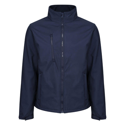 Regatta Professional Mens Ablaze 3-Layer Softshell Jacket Navy 1#colour_navy