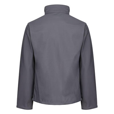 Regatta Professional Mens Ablaze 3-Layer Softshell Jacket Seal Grey Black 2#colour_seal-grey-black