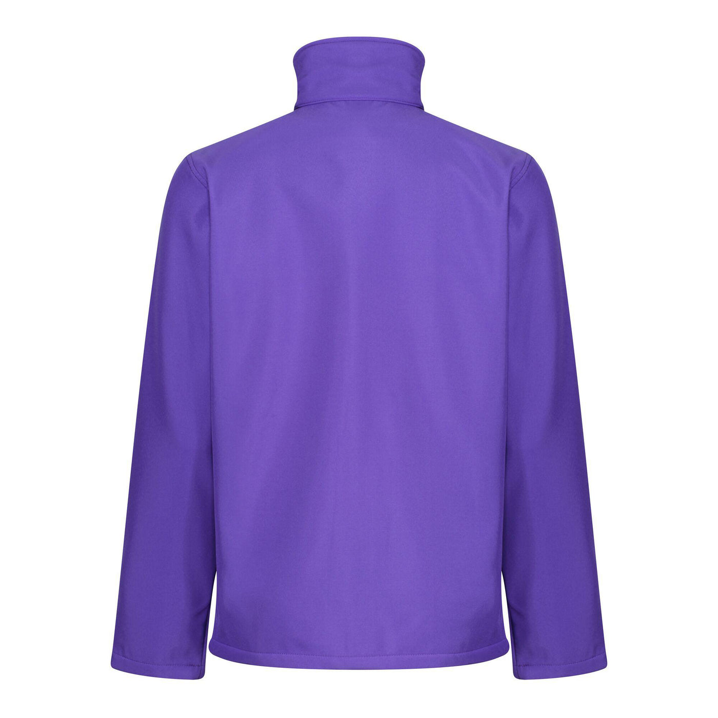 Regatta Professional Mens Ablaze Printable Softshell Jacket Vibrant Purple Black 2#colour_vibrant-purple-black