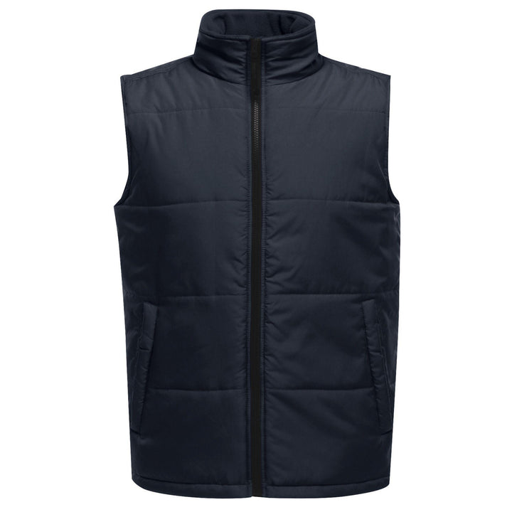 Regatta Professional Mens Access Insulated Body Warmer Navy Black 1#colour_navy-black