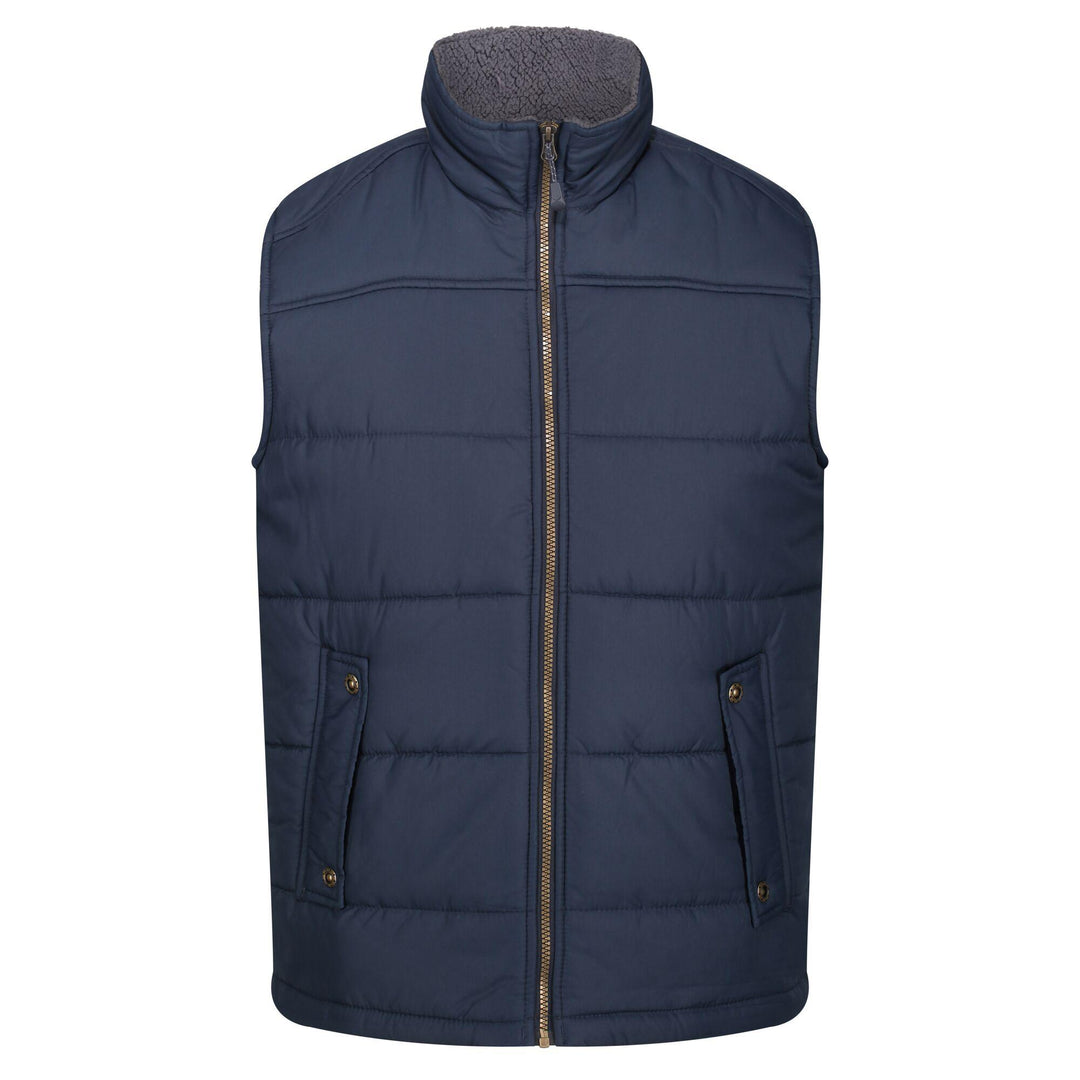 Regatta Professional Mens Altoona Insulated Quilted Gilet Navy 1#colour_navy