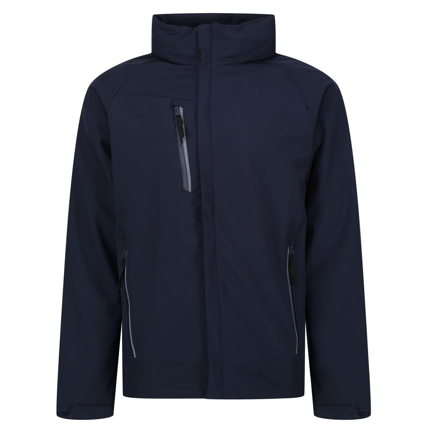 Regatta Professional Mens Apex Lined Softshell Jacket Navy 1#colour_navy