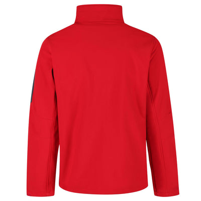 Regatta Professional Mens Arcola 3-Layer Membrane Softshell Jacket Classic Red Seal Grey 2#colour_classic-red-seal-grey