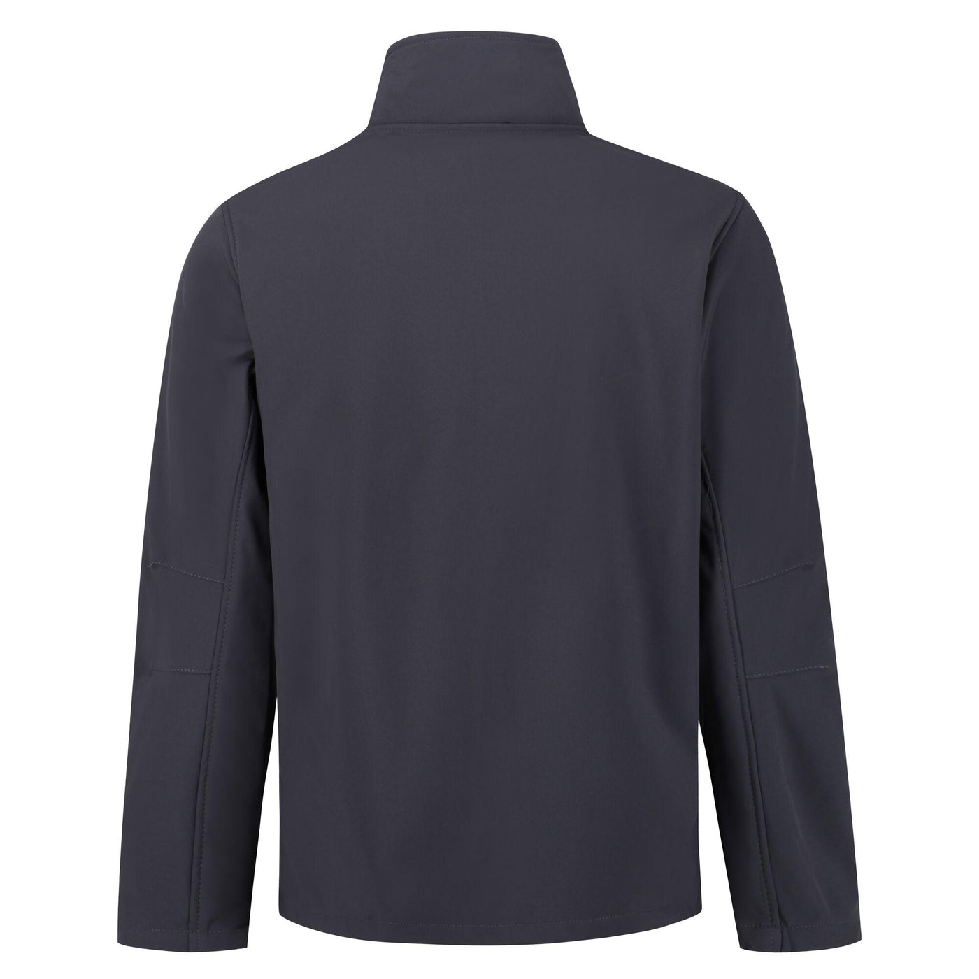 Regatta Professional Mens Arcola 3-Layer Membrane Softshell Jacket Seal Grey Black 2#colour_seal-grey-black