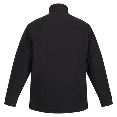 Regatta Professional Mens Asgard II Quilted Insulated Fleece Black 2#colour_black