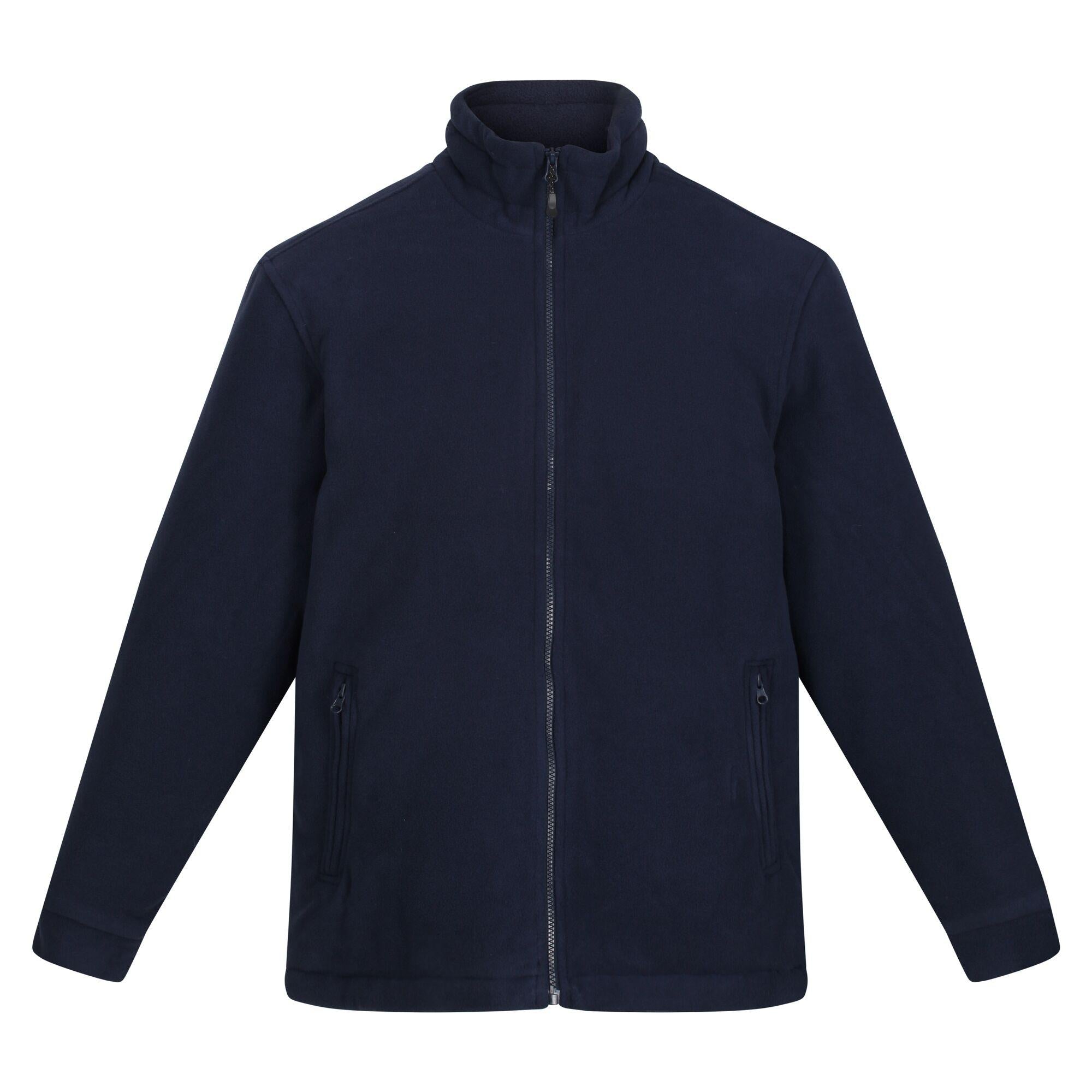 Regatta Professional Mens Asgard II Quilted Insulated Fleece Dark Navy 2#colour_dark-navy