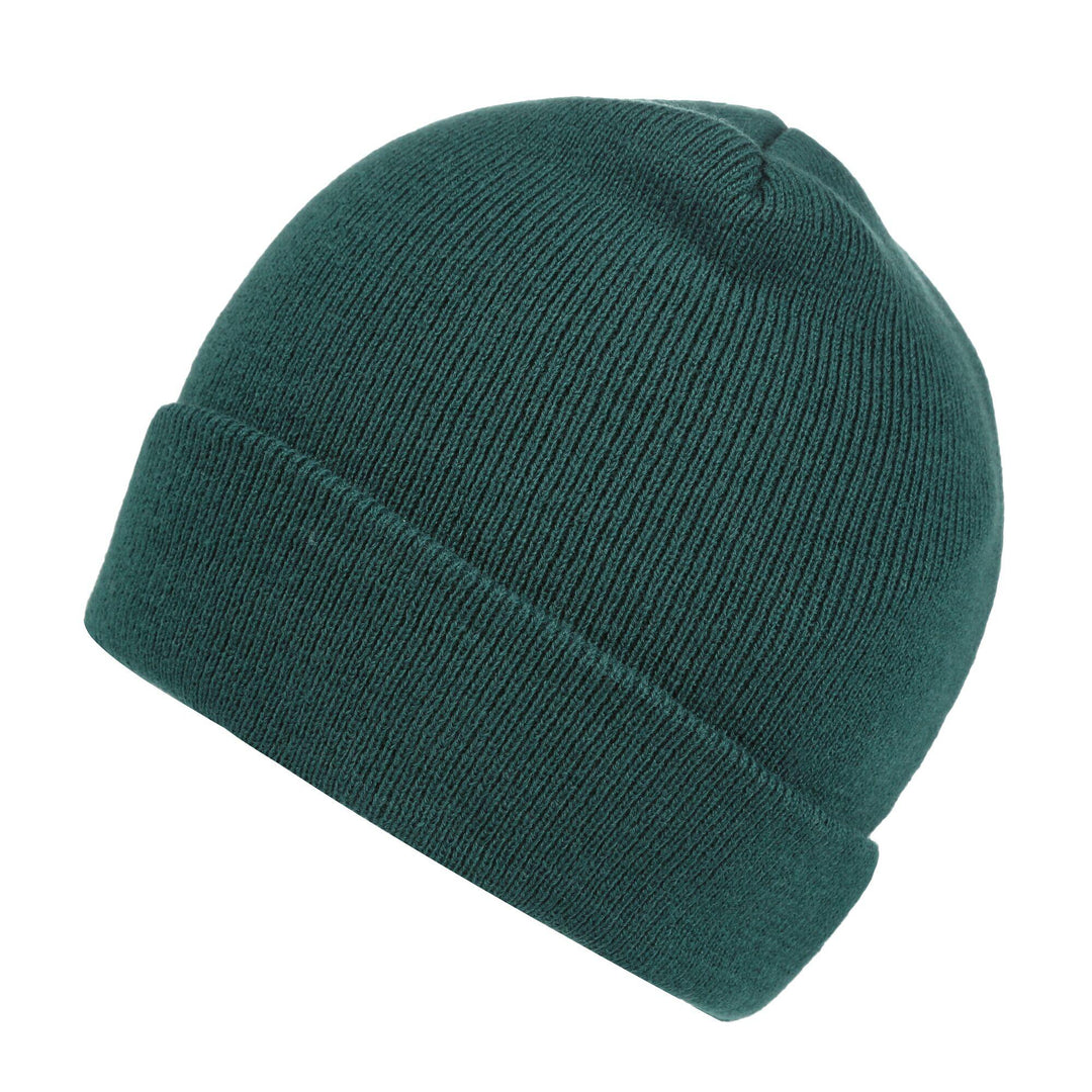 Regatta Professional Mens Axton Cuffed Beanie Bottle Green 1#colour_bottle-green