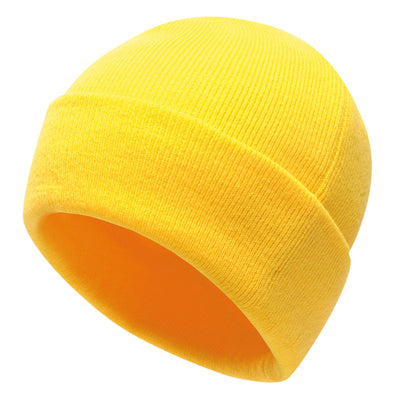 Regatta Professional Mens Axton Cuffed Beanie Bright Yellow 1#colour_bright-yellow