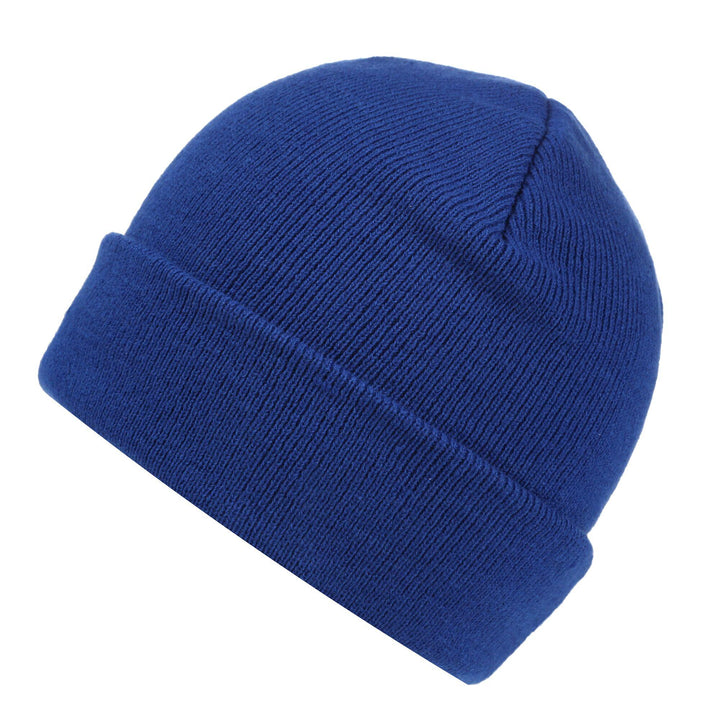 Regatta Professional Mens Axton Cuffed Beanie Royal Blue 1#colour_royal-blue